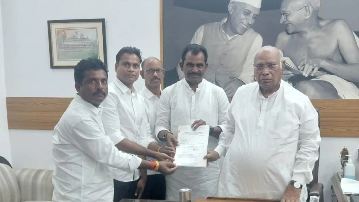 మల్లికార్జున్ ఖర్గే గారికి ఫిర్యాదు చేసిన ఎమ్మెల్యే మేఘారెడ్డి 
